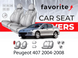 Чохли модельні Peugeot 407 2004-2008 (седан) FAVPE47 фото 1