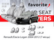 Чохли модельні Renault/Dacia Logan 2004-2012 (7 місць) (універсал) FAVRE11 фото 1