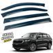 Дефлектори вікон Skoda Kodiaq 2016+ накладні (DEFL) Q2 00-00014477 фото 1