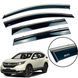 Дефлектор вікна для Honda CR-V 2017+ з нерж. хром полоскою 00-00014142 фото 1