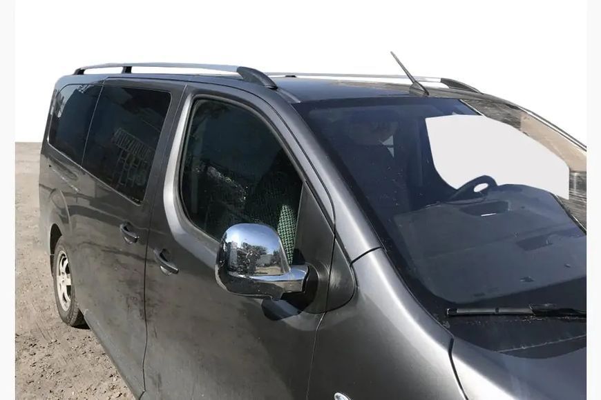 Рейлінги Хром M база, пластикова ніжка Toyota Proace dd57707/3 фото