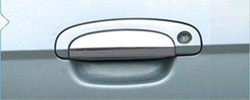 Hyundai Getz 2002-2011 Накладки на ручки (4 шт) Carmos - Турецька сталь car8075 фото