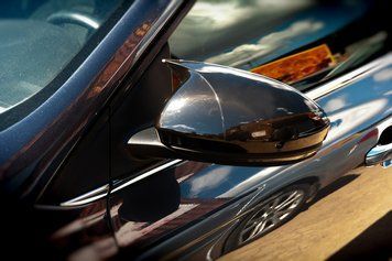 Renault Megane 2016-2025 Накладки на дзеркала BMW-Style (2 шт) 058rn370101/1 фото