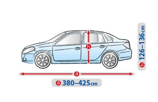 Чехол-тент на Daewoo Lanos (M sedan) 5-3962-241-3021/310 фото