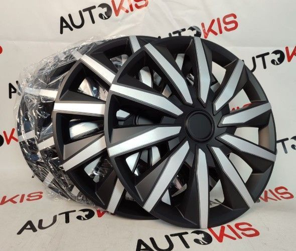 Ковпаки на колеса Argo Decente Silver Black R15 280384 фото