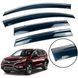 Дефлектор вікна для Honda CR-V 2012-2017 з нерж. хром полоскою 00-00014139 фото 1
