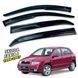Дефлектори вікон Skoda Fabia I 1999-2007 Hb/Sd накладні (DEFL) Q2 00-00014475 фото 1