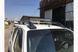 Рейлінги з перемичками (2 шт., Чорні) Nissan Navara 2006-2015 рр. sh015/3 фото 4