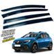 Дефлектори вікон Renault Sandero / Stepway 2012-2020 накладні (DEFL) Q2 00-00014474 фото 1