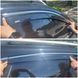 Дефлектор вікна для Honda CR-V 2007-2012 з нерж. хром полоскою 00-00014152 фото 1