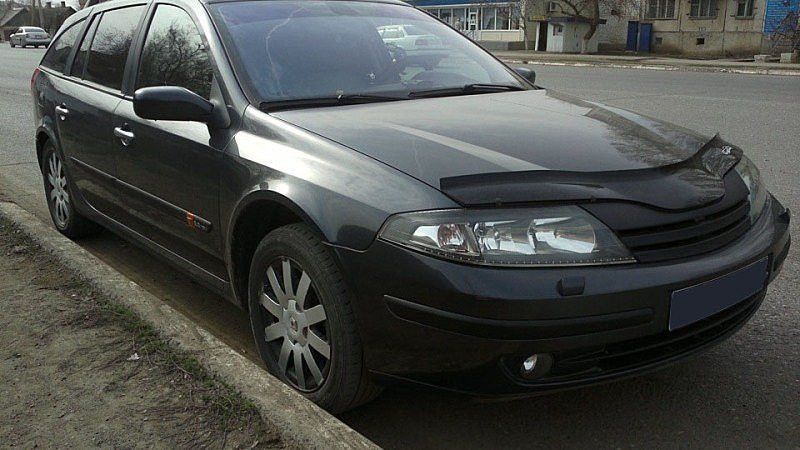 Дефлектор капоту Renault Laguna 2001- Vip Tuning RL07 RL07 фото