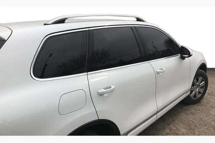 Рейлінги Skyport (сірий мат) Porsche Cayenne 2010-2017 рр. skp064/3 фото