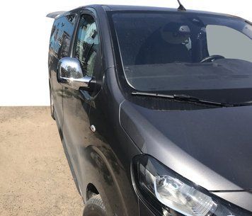 Opel Vivaro З 2019 року Накладки на дзеркала (2 шт., пласт.) Carmos car3787/7 фото