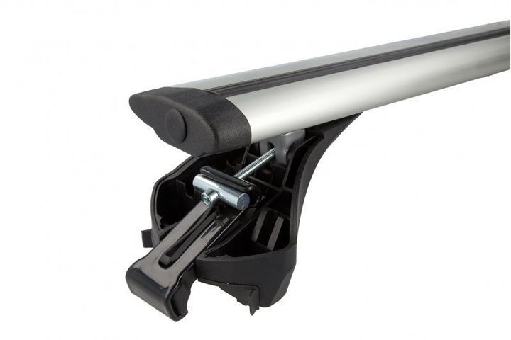 Багажник на інтегровані рейлінги для Audi A3 (8V) Sportsback, Hatchback 2013-2020 р. Boss Wind 1.2 Сріблястий 345793390 фото