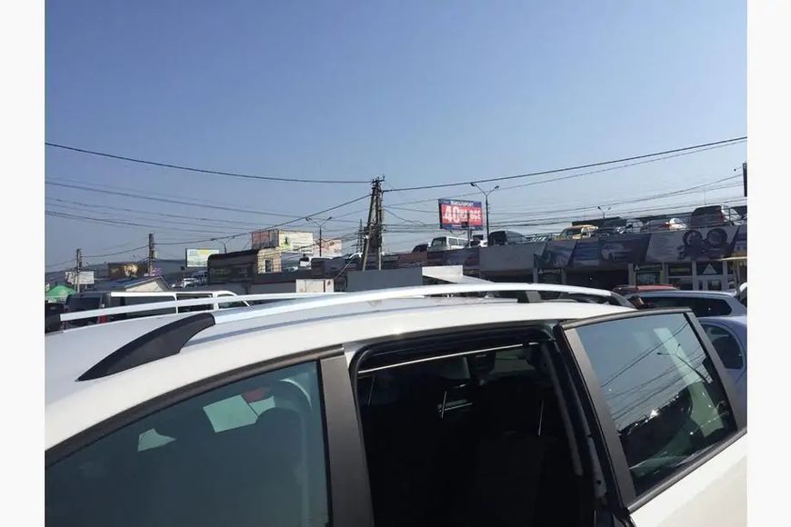 Рейлінги Хром (турецький дизайн) Металева ніжка Volkswagen Sharan 2010- рр. dd57770/2 фото