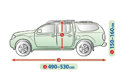 Чехол-тент на Ford Ranger (XL Pick Up hardtop) 5-4128-248-3020/13 фото