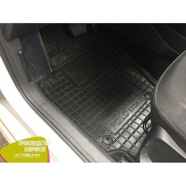 Автомобільні килимки в салон для Volkswagen Polo седан (2010>) AG11336 фото