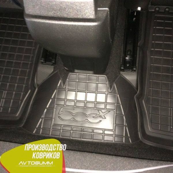 Автомобільні килимки в салон для Fiat 500 X AG11492 фото