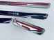 Накладки на пороги Toyota Aygo 2 2014+ (хром-карбон) TAN24 00-00011780/12 фото 4