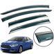 Дефлектор вікна для Ford Mondeo 2014-2020 Sedan з нерж. хром полоскою 00-00014140 фото 1