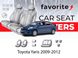 Чохли модельні Toyota Yaris 2009-2012 (седан) FAVTO20 фото 1