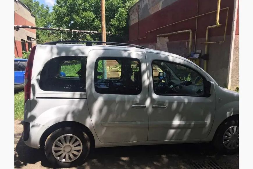Рейлінги чорні Стандартна база, Металеві ніжки Mercedes Citan 2013-2021 рр. met031/2 фото