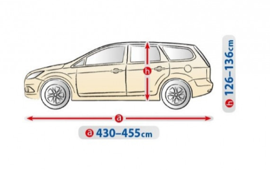 Чехол-тент на KIA Cerato (L2 hatchback/kombi) 5-4316-241-2092/115 фото