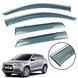 Дефлектор вікна для Mitsubishi ASX 2010-2017 з нерж. хром полоскою 00-00014203 фото 1