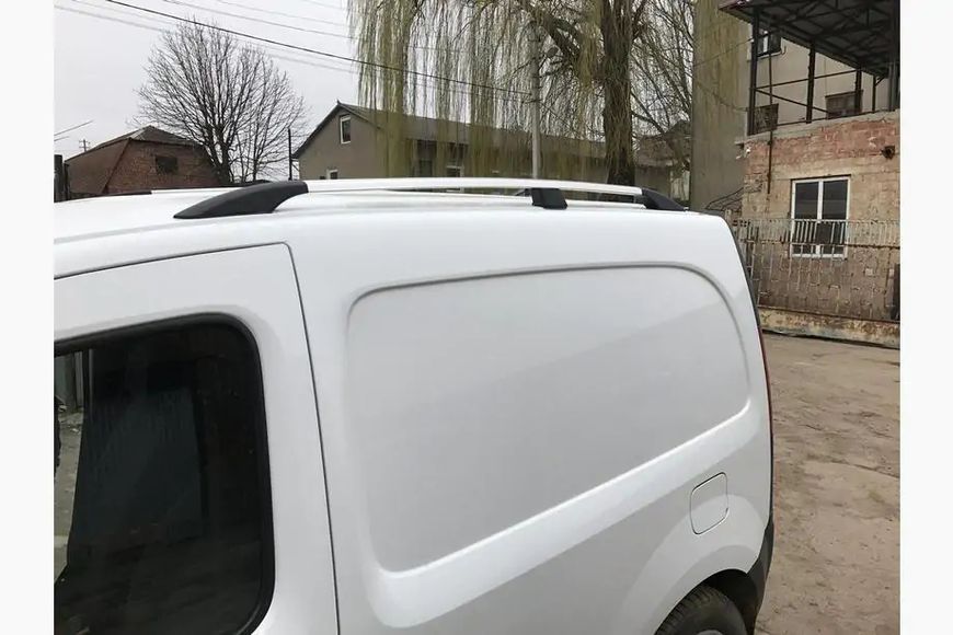 Рейлінги хром Стандартна база, Металеві ніжки Mercedes Citan 2013-2021 рр. met030/2 фото