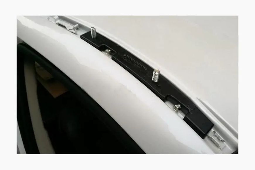Рейлінги (2 шт) Чорні Mitsubishi Outlander 2012-2021 рр. cxk-ms02-1004/2 фото
