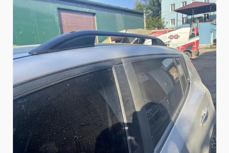Рейлінги Skyport (чорні) Nissan Leaf 2010-2017 рр. skp027/2 фото