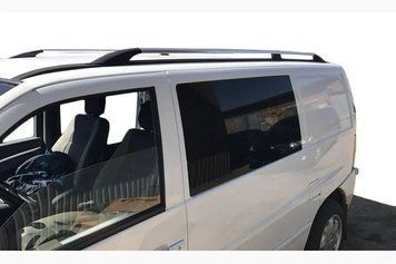 Рейлінги ХРОМ Металеві ніжки Mercedes Vito W638 1996-2003 рр. met072/2 фото