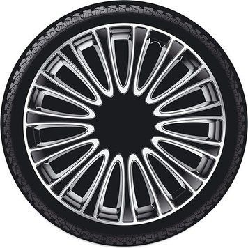 Ковпаки на колеса Argo Lemans Pro Silver Black 13" 743100 фото