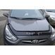 Дефлектор капоту Hyundai Accent/Solaris 2010-2014 довга Vip Tuning HYD20 HYD20 фото 1