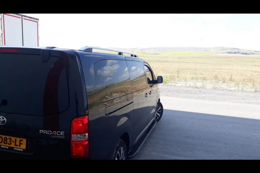 Рейлінги Skyport (сірі) XL база Peugeot Expert 2017- рр. skp516/3 фото