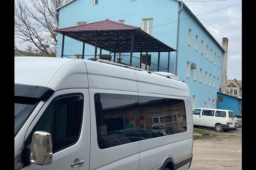 Рейлінги DD (2 шт., алюм) 265 см, Чорний мат Opel Movano 2004-2010 рр. hpb178/9 фото