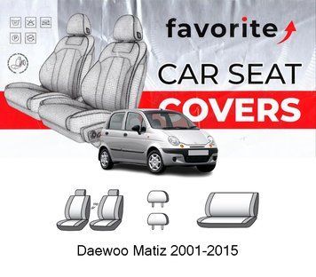 Чохли модельні Daewoo Matiz 2001-2015 FAVDA04 фото