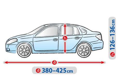 Чехол-тент на Skoda Fabia sedan (M sedan) 5-3962-241-3021/367 фото