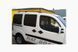 Рейлінги Чорні Максі база, металеві ніжки Fiat Doblo I 2005-2010 рр. met017/2 фото 2