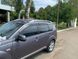 Дефлектор вікна для Mitsubishi Outlander XL 2007-2012 з нерж. хром полоскою 00-00014187 фото 4