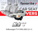 Чохли модельні Volkswagen T4 1990-2003 (2+1) FAVVW34 фото 1