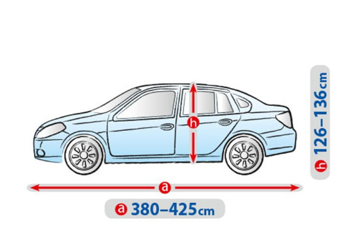 Чехол-тент на Dacia Logan I (M sedan) 5-3962-241-3021/318 фото