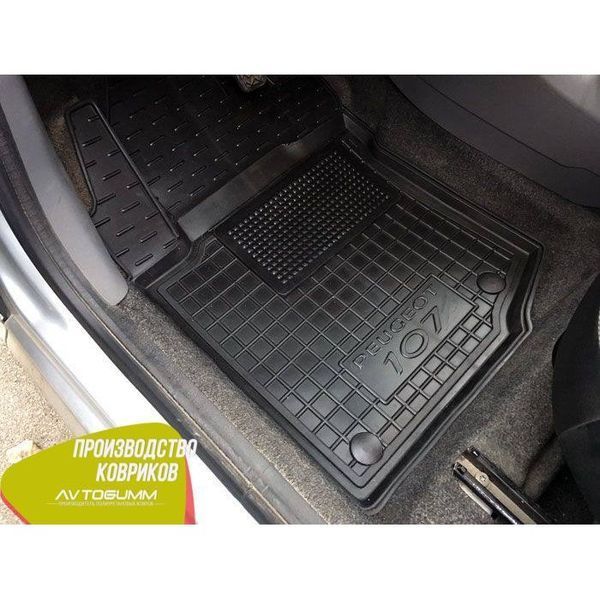 Автомобільні килимки в салон для Peugeot P 107 AG11397 фото