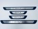 Накладки на пороги Volkswagen Golf Plus (хром-пласт) TAN24 00-00011496 фото 5