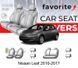Чохли модельні Nissan Leaf 2010-2017 (хетчбек) FAVNI28 фото 1