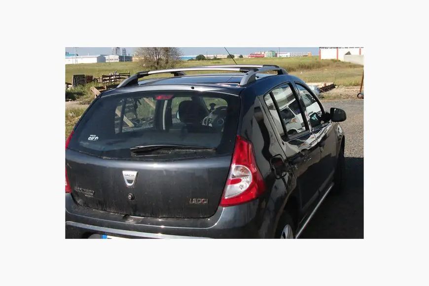 Рейлінги Skyport Grey Dacia Sandero 2007-2013 рр. skp051/5 фото