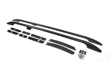 Рейлінги OmsaLine Solid (2 шт, чорні) довга база Ford Connect 2014-2021 рр. 2627933lb/2 фото