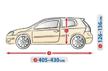 Чехол-тент на Renault Clio IV hatchback (L1 hatchback/kombi) 5-4315-241-2092/342 фото