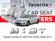 Чохли модельні Toyota Corolla (E140/E150) (USA) 2006-2012 (седан) FAVTO07 фото 1