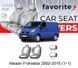 Чохли модельні Nissan Primastar 2002-2016 (1+1) FAVNI38 фото 1